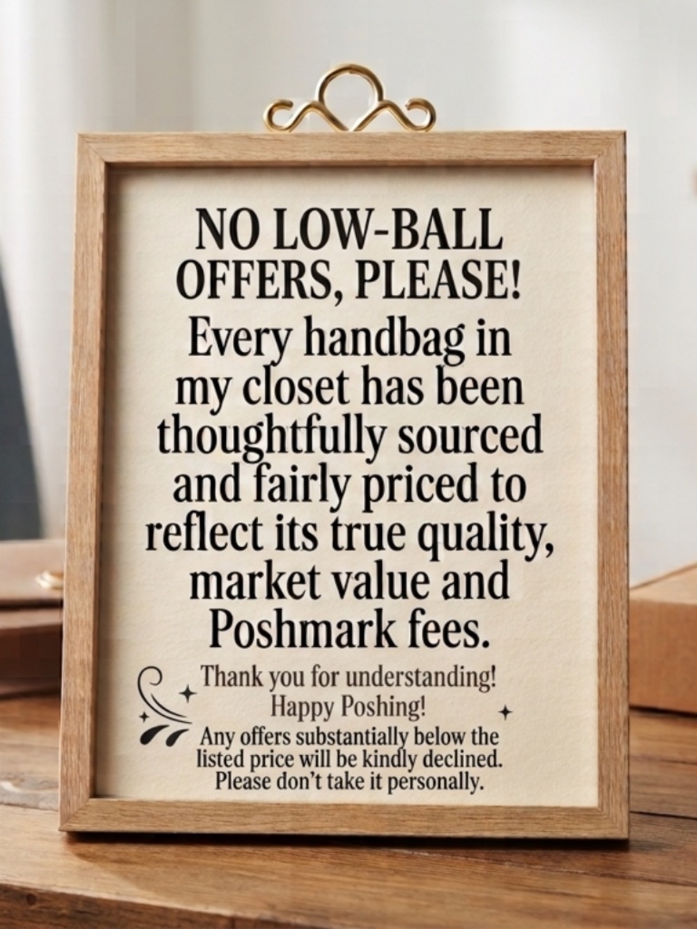 Offer Etiquette - Picture 1 of 1